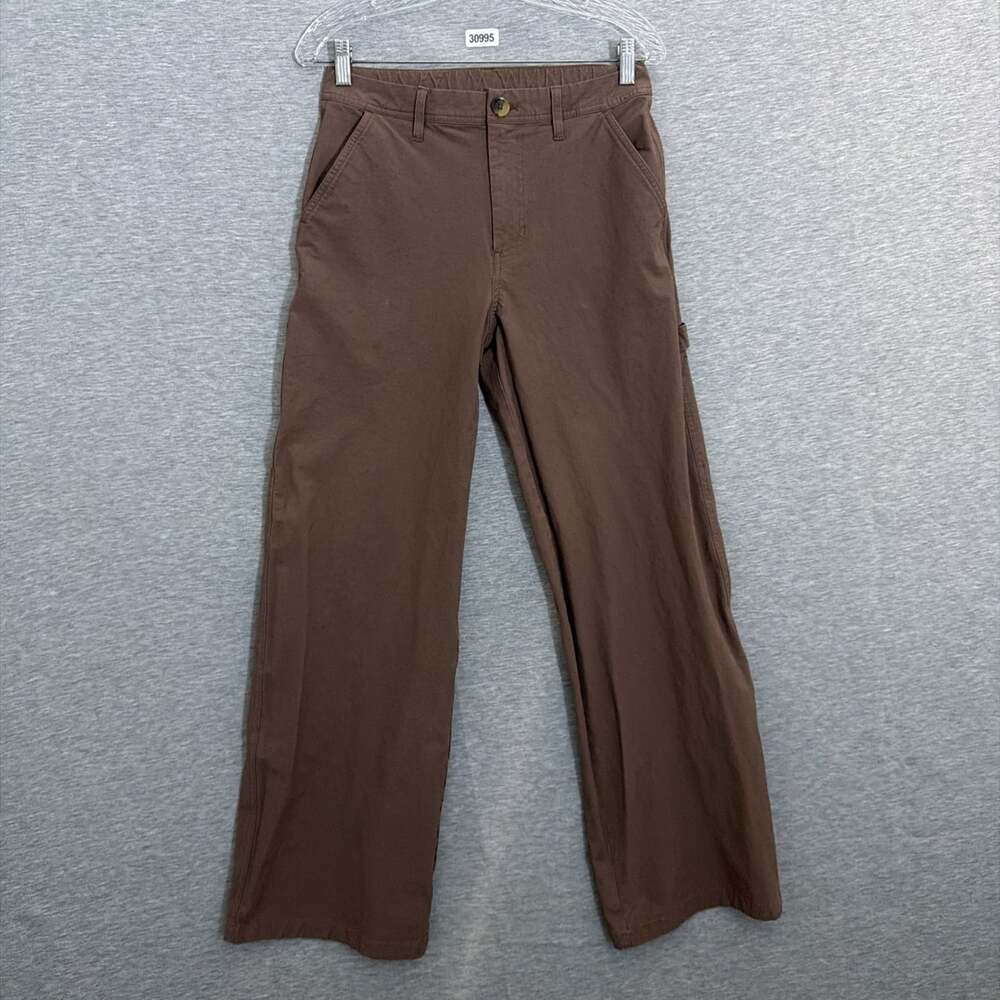 Vuori Women's Small Brown Getaway Carpenter Performance Pants